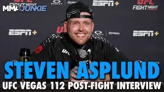 Steven Asplund not satisfied with breaking heavyweight striking record in debut | UFC Vegas 112
