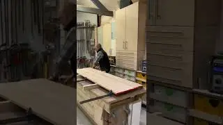 Gluing up oak boards #woodworking #makersgonnamake #woodworking_projects #woodwork #furnituremaking
