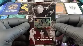 STAR WARS CCG - Premiere ENG Limited Edition Expansion Set booster pack opening
