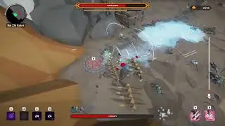 Village Chief Fight (weird RPG)