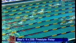 1998 World Swimming Championships - Mens 4x200m Freestyle