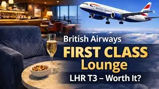 British Airways First Class Lounge Heathrow T3 | Review & Tips