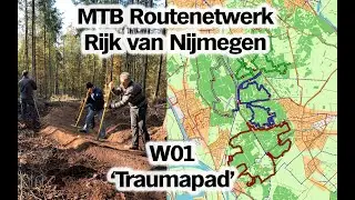MTB Route Rijk van Nijmegen - W01: 'traumapad'