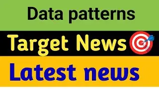 Data Patterns Share 😱 Data Patterns Share Target 🎯 Data Patterns Share Latest news