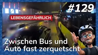😡 Zwischen Bus und Auto fast zerquetscht – Berlin Cycling Diary #129