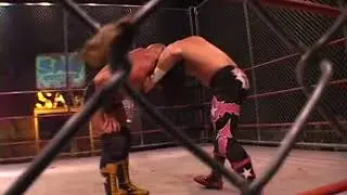 Chase Stevens vs Andy Douglas Cage Match for SAW Title Showtime All Star Wrestling