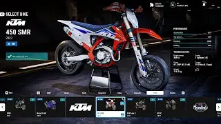 KTM 450 SMR Full Customization Showcase | RIDE 5 Gameplay
