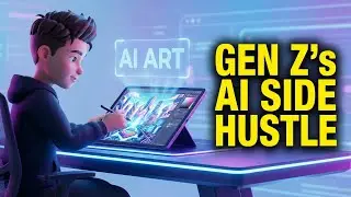 Gen Z's Secret to Quitting Their Job? AI Art