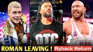 Ryback RETURN on WWE😳| Roman Reigns & Cody Rhodes Leaving | WWE RAW TV-14 | Steve Austin 16 Million