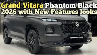 Grand Vitara 2026 Phantom Black Edition Detail Walkaround with Features Price 
