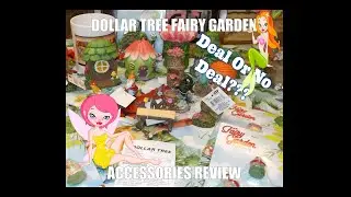 Dollar Tree Topic Fairy Garden Accessories