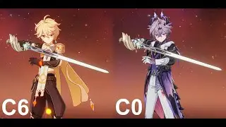 Durin C0 vs Traveler Pyro C6 || Varesa C0 Overload