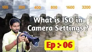 What is ISO in Camera Setting ? Explain ISO in Depth Camera Settings !! by PnV Education Episode:-06