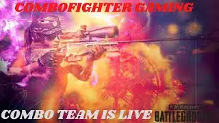 PUBG MOBILE LIVE STREAM !! COMBOFIGHTER GAMING !! RUSH PLAY
