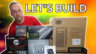 Ryzen Gaming Video Editing PC Build without RGB