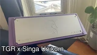 TGR x Singa Unikorn with Gateron CJs sound test