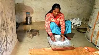 Jharkhand की फेमस गुड़ अइरसा रोटी 🍯🫓 | Village Style Recipe #cooking #food #villagefood 
