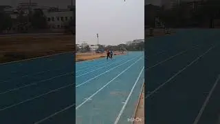 Blind runner Running with Guide Runner #workout #blindspot #nike #track #video