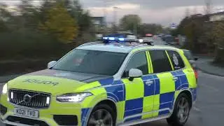 Cumbria Police Firearms & RPU Responding.