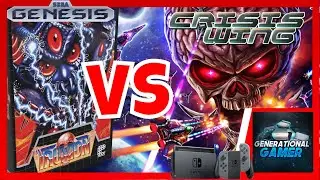 Crisis Wing By eastasiasoft VS  Toaplin Truxton (Nintendo Switch VS Sega Genesis)