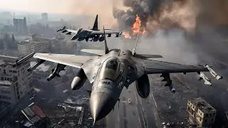 Интенсивные боевые кадры: Украинский ракетный удар F-16 поражает вражескую антуарную оборону в