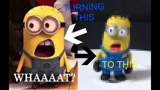 MINION from Despicable Me (Polymer Clay Tutorial)