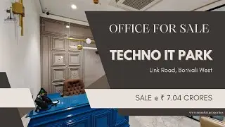 🏢 Premium Furnished Office For SALE @ Techno IT Park, Borivali West. 🏢📞 +919594888888