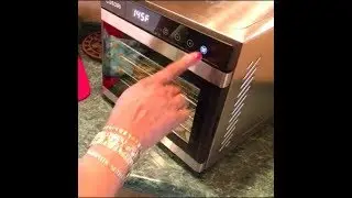 #1390 - Дегидратор для пищевых продуктов COSORI из нержавеющей стали / Демонстрация