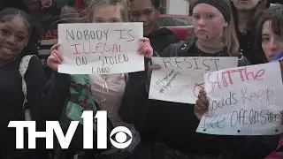 Arkansas students facing consequences for participating in ICE protest