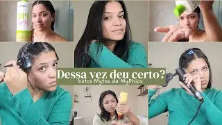 RETOQUE SOZINHA DO BOTOX MYTOX DA MYPHIOS: pela segunda vez; mudei a t&eacute;cnica para 