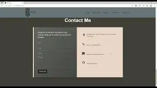 MY PERSONAL WEBSITE! 🖤✨ | React JS with Particles & Bootstrap