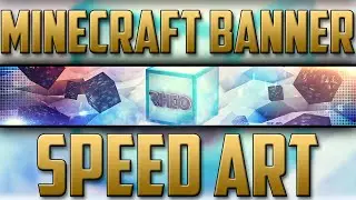 Diamond Minecraft Channel Banner Speed Art