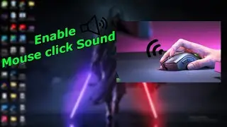 How to enable mouse click sound | @dracogamer7