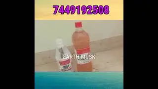 Earth musk and Hsr cleaning liquid