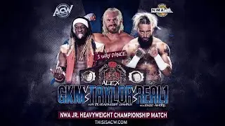 ACW Preview: NWA Jr. Heavyweight Title Match – Alex Taylor vs. REAL 1 vs. GKM