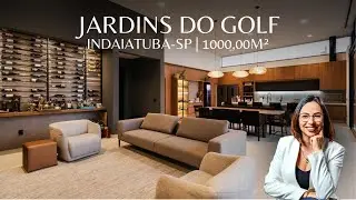 Casa com 4 Dormit&oacute;rios e Piscina no Jardim Indaiatuba Golf &ndash; 374 m&sup2; de Eleg&acirc;ncia e Sofistica&ccedil;&atilde;o!