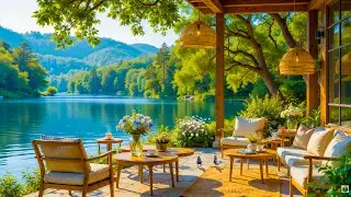 Fresh Morning By The Lake 🎹 Soft Piano Melodies In Lakeside Ambience For Energy & Focus Work