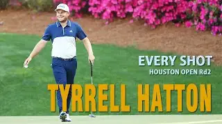 Tyrrell Hatton Every Shot at 2020 Vivint Houston Open Round 2