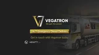 Vegatron Singapore 24-hour emergency diesel service keeps your operations running anytime, anywhere.