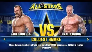 WWE All Stars - Randy Orton vs Jake Roberts [Fantasy Warfare] (Coldest Snake) (1080p)