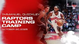 Immanuel Quickly | Raptors Training Camp | October 20, 2025
