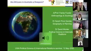 Associate Farida Fozdar at al discusses Are Africans in Australia a Diaspora?