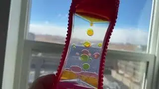 Test du jouet sensoriel BUNMO Liquid Motion Bubbler avec bouteilles sensorielles &agrave; flux liquide fasc