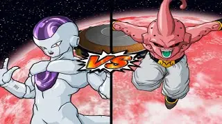 DBZ Budokai Tenkaichi 3 - Single Battle | Frieza (Final Form) VS Kid Buu