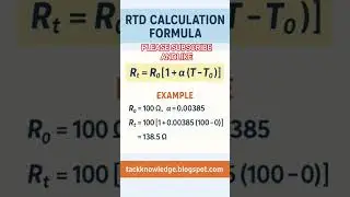 RTD Calculation Explained with Example | Electrical Engineering Tutorial