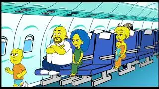 Bart Crashes a Plane and Gets Killed by Sideshow Bob