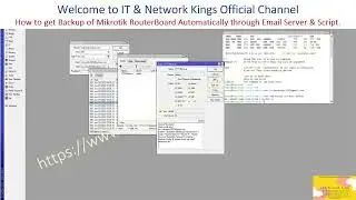 How to get Backup of Mikrotik RouterBoard / Firewall Automatically through Email Server & Script.