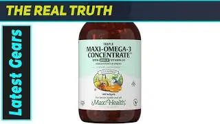 `Maxi Health Triple Omega-3: Amazing Purity, Potency, & No Fishy Burps