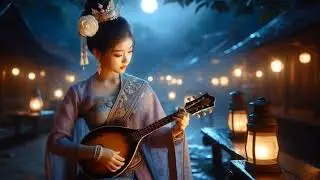 Beautiful Girl Plays Mandolin Under the Open Sky | Peaceful & Stunning Melody