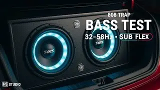 Trap Wave 808 BASS TEST 🔊 | 32&ndash;58Hz Subwoofer Punch | HS STUDIO